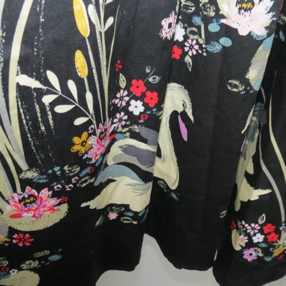 IHOT - retro rockabilly style swan dress - size small - Picture 10 of 11